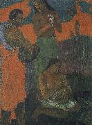 Paul Gauguin Motherly love Spain oil painting artist